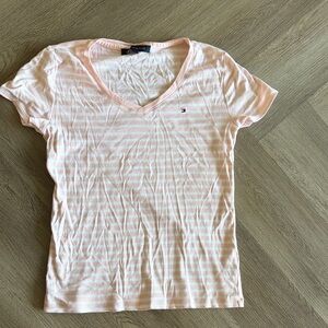 Tommy Hilfiger Light Pink Striped Tee